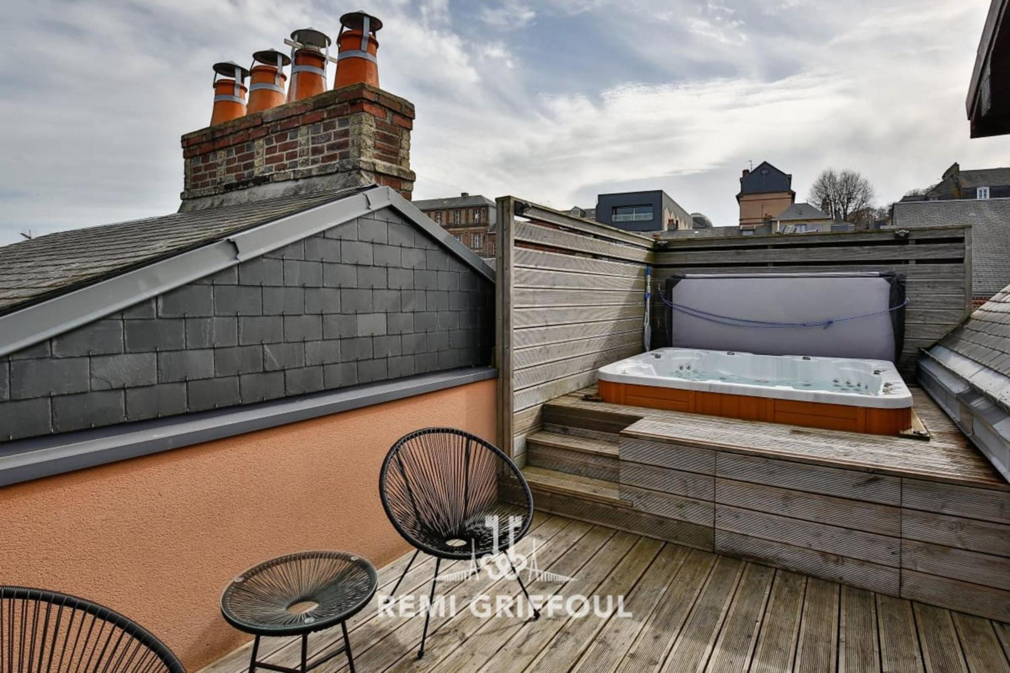 The Cosmopolitan Architect Design Home With Rooftop Jacuzzi 8 Guests Ονφλέρ Εξωτερικό φωτογραφία